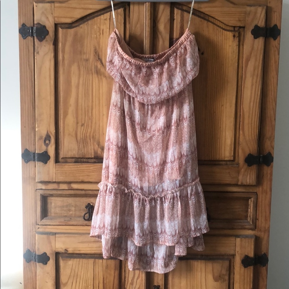 Pretty Forever 21 strapless Flowy dress 👗 💝